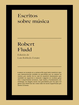 cover image of Escritos sobre música